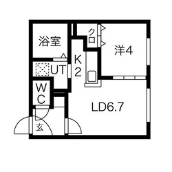 F-HOUSE発寒の物件間取画像